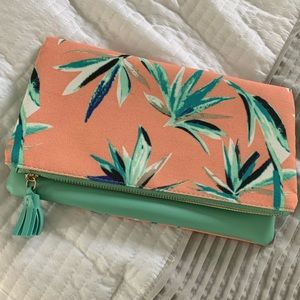 NEW Rachel Pally reversible clutch